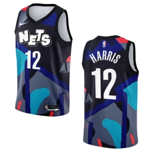Brooklyn Nets City Edition Joe Harris 2023-24 KAWS Black Jersey - Alzaintravels