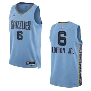Memphis Grizzlies Kenneth Lofton Jr. 2022-23 Statement Edition Blue Swingman Jersey - Alzaintravels