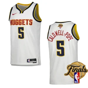 Kentavious Caldwell-Pope White 2023 NBA Finals Denver Nuggets Association Edition Jersey - Alzaintravels