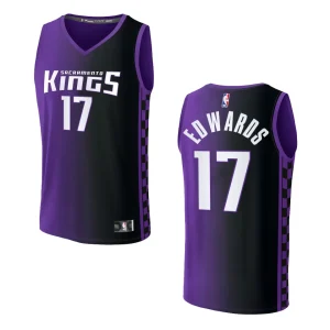 Kessler Edwards Statement Edition Sacramento Kings 2023-24 Purple Fastbreak Replica Jersey - Alzaintravels