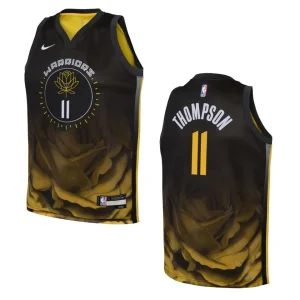 Youth Golden State Warriors 2022-23 City Edition Klay Thompson Black Jersey - Alzaintravels
