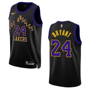 Kobe Bryant City Edition Los Angeles Lakers 2023-24 Black Swingman Jersey - Alzaintravels