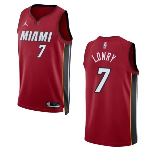 Miami Heat Kyle Lowry 2022-23 Statement Edition Red Swingman Jersey - Alzaintravels