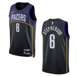 Lance Stephenson City Edition Indiana Pacers 2022-23 Blue Swingman Jersey - Alzaintravels