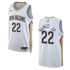 New Orleans Pelicans Larry Nance Jr 2022-23 Association Edition White Swingman Jersey - Alzaintravels