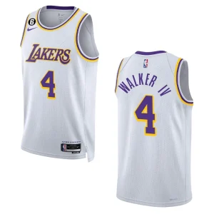 Lonnie Walker IV Association Edition Los Angeles Lakers 2022-23 White Swingman Jersey - Alzaintravels