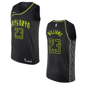 Atlanta Hawks Lou Williams City Edition Jersey Swingman Black - Alzaintravels