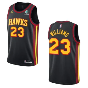 Hawks Lou Williams Statement Edition Swingman Jersey Black - Alzaintravels