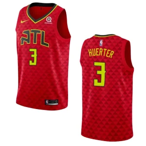 Hawks #3 Kevin Huerter Statement Jersey - Red - Alzaintravels