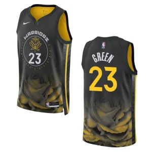 Warriors 2022-23 City Edition Draymond Green Black Jersey Swingman - Alzaintravels