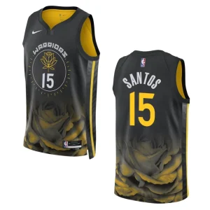 Warriors 2022-23 City Edition Gui Santos Black Jersey Swingman - Alzaintravels