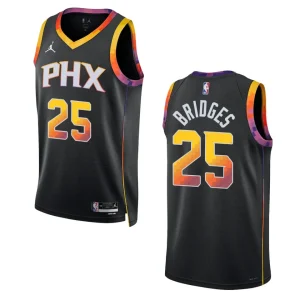 Phoenix Suns Mikal Bridges 2022-23 Statement Edition Black Swingman Jersey - Alzaintravels