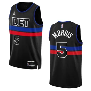 Monte Morris Statement Edition Detroit Pistons 2022-23 Black Swingman Jersey - Alzaintravels