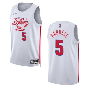 Montrezl Harrell City Edition Philadelphia 76ers 2022-23 White Swingman Jersey - Alzaintravels
