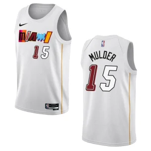 Mychal Mulder City Edition Miami Heat 2022-23 White Swingman Jersey - Alzaintravels