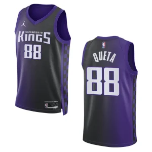 Neemias Queta Statement Edition Sacramento Kings 2023-24 Purple Swingman Jersey - Alzaintravels