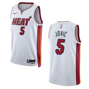 Miami Heat Nikola Jovic 2022-23 Association Edition White Swingman Jersey - Alzaintravels