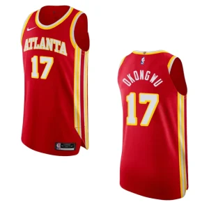 Atlanta Hawks Onyeka Okongwu Icon Jersey Authentic Red - Alzaintravels