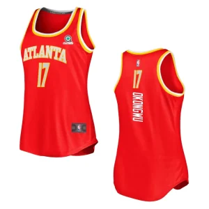 Atlanta Hawks Onyeka Okongwu Women's Icon Edition Fast Break Jersey Red - Alzaintravels