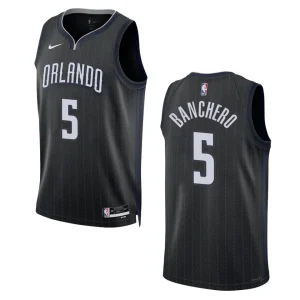 Paolo Banchero City Edition Orlando Magic 2022-23 Black Swingman Jersey - Alzaintravels