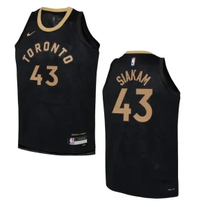 Youth Toronto Raptors 2022-23 City Edition Pascal Siakam Black Jersey - Alzaintravels