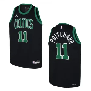 2022-23 Boston Celtics Youth Statement Edition Payton Pritchard Black Jersey - Alzaintravels