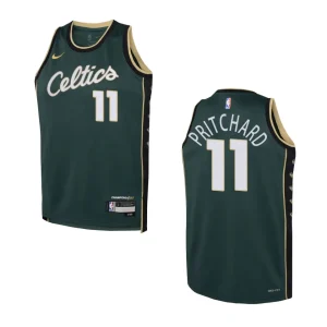 Boston Celtics 2022-23 City Edition Youth Payton Pritchard Green Jersey - Alzaintravels