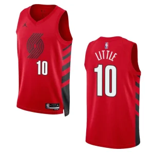 Portland Trail Blazers Nassir Little 2022-23 Statement Edition Red Jersey Swingman - Alzaintravels