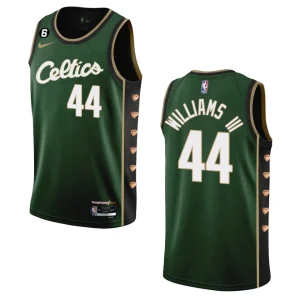 Boston Celtics Robert Williams III 2022-23 City Edition Dark Green Swingman Jersey - Alzaintravels