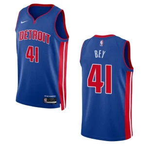 Detroit Pistons Saddiq Bey 2022-23 Icon Edition Royal Swingman Jersey - Alzaintravels