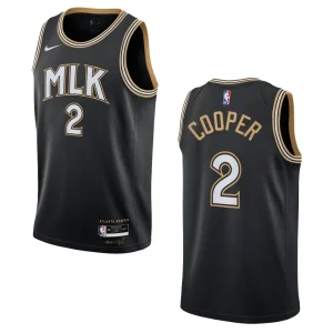 Atlanta Hawks Sharife Cooper 2021 City Edition Jersey Black - Alzaintravels