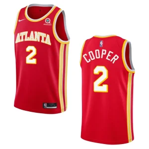 Atlanta Hawks Sharife Cooper 2021 Icon Edition Jersey Red - Alzaintravels