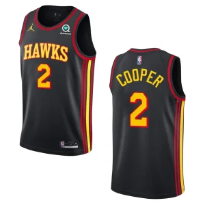 Atlanta Hawks Sharife Cooper 2021 Statement Edition Jersey Black - Alzaintravels