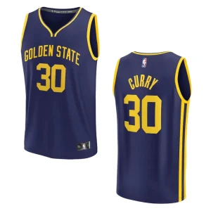 Golden State Warriors Fast Break Stephen Curry 2022-23 Statement Navy Jersey - Alzaintravels
