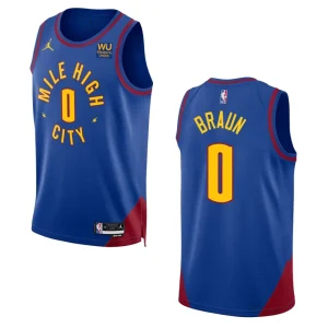 2022-23 Statement Edition Denver Nuggets Christian Braun Royal Swingman Jersey - Alzaintravels