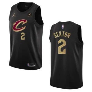 2022-23 Statement Edition Cleveland Cavaliers Collin Sexton Black Swingman Jersey - Alzaintravels