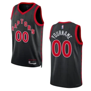 2022-23 Statement Edition Toronto Raptors Custom Black Swingman Jersey - Alzaintravels