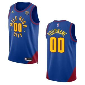 2022-23 Statement Edition Denver Nuggets Custom Royal Swingman Jersey - Alzaintravels