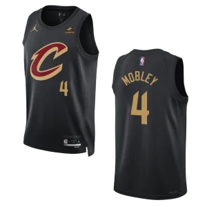 2022-23 Statement Edition Cleveland Cavaliers Evan Mobley Black Swingman Jersey - Alzaintravels