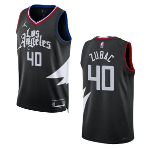 2022-23 Statement Edition Los Angeles Clippers Ivica Zubac Black Swingman Jersey - Alzaintravels