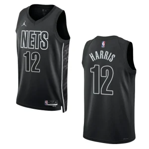 2022-23 Statement Edition Brooklyn Nets Joe Harris Black Swingman Jersey - Alzaintravels