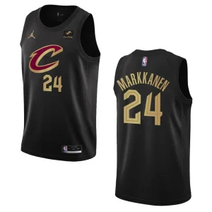 2022-23 Statement Edition Cleveland Cavaliers Lauri Markkanen Black Swingman Jersey - Alzaintravels