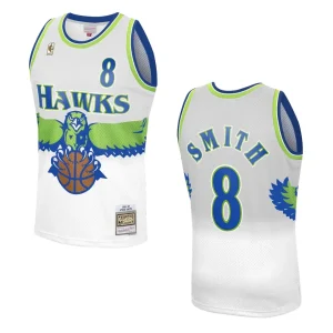 Atlanta Hawks Steve Smith Reload 3.0 1996-97 HWC Jersey MN White - Alzaintravels