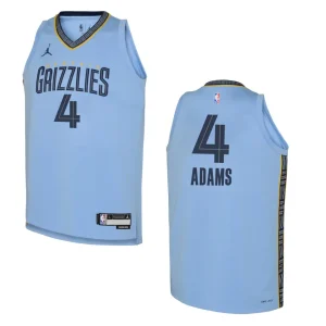 Youth Memphis Grizzlies 2022-23 Statement Edition Steven Adams Light Blue Jersey - Alzaintravels