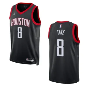 Houston Rockets Statement Edition Jae'Sean Tate 2022-23 Swingman Black Jersey - Alzaintravels
