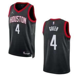 Houston Rockets Statement Edition Jalen Green 2022-23 Swingman Black Jersey - Alzaintravels