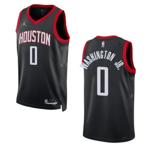 Houston Rockets Statement Edition TyTy Washington Jr. 2022-23 Swingman Black Jersey - Alzaintravels