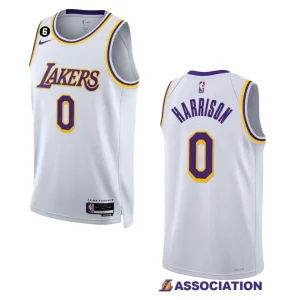 Los Angeles Lakers Association Edition Shaquille Harrison 2022-23 Swingman White Jersey - Alzaintravels