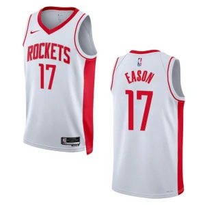Houston Rockets Tari Eason 2022-23 Association Edition White Swingman Jersey - Alzaintravels