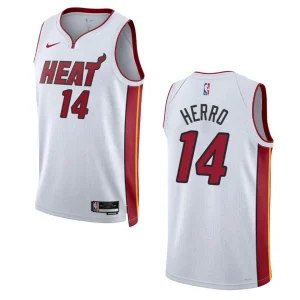 Miami Heat Tyler Herro 2022-23 Association Edition White Swingman Jersey - Alzaintravels